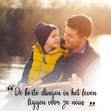 La meilleure chose dans la vie se trouve juste devant vous